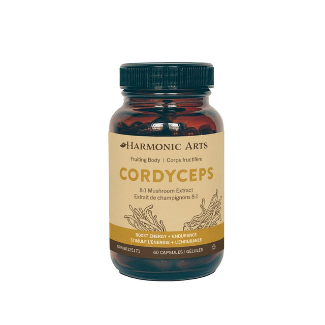Cordyceps Mushroom Capsules - Harmonic Arts