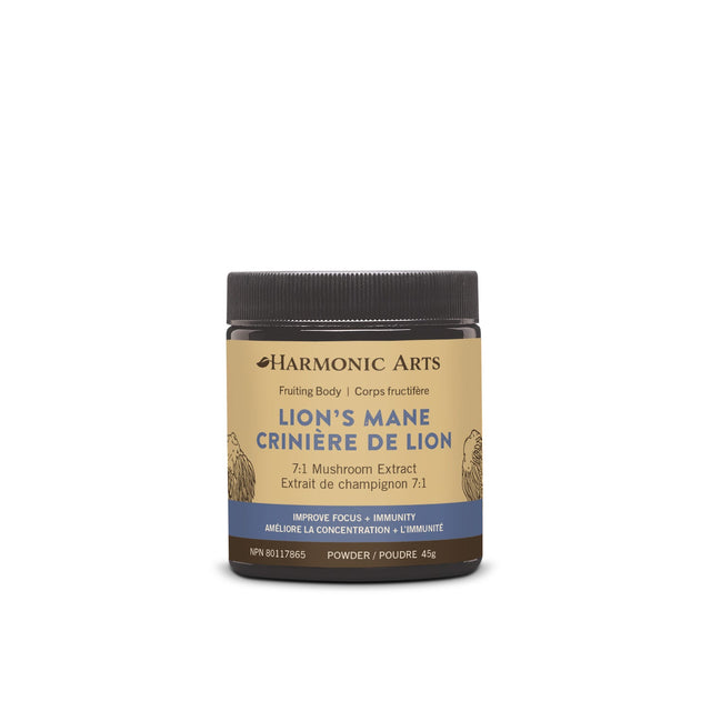 Lion's Mane Mushroom Powder - Harmonic Arts
