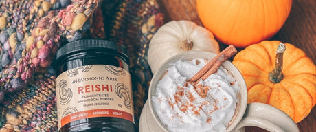 3 Mushroom-Powered Fall Lattes - Harmonic Arts