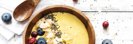 Golden Smoothie Bowl - Harmonic Arts