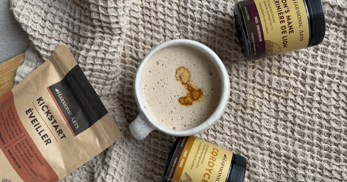 Mood-Boosting Kickstart Latte - Harmonic Arts