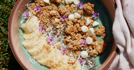 Ocean Blue Smoothie Bowl - Harmonic Arts