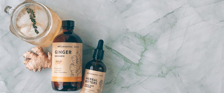 Tummy-Taming Herbal Switchel - Harmonic Arts