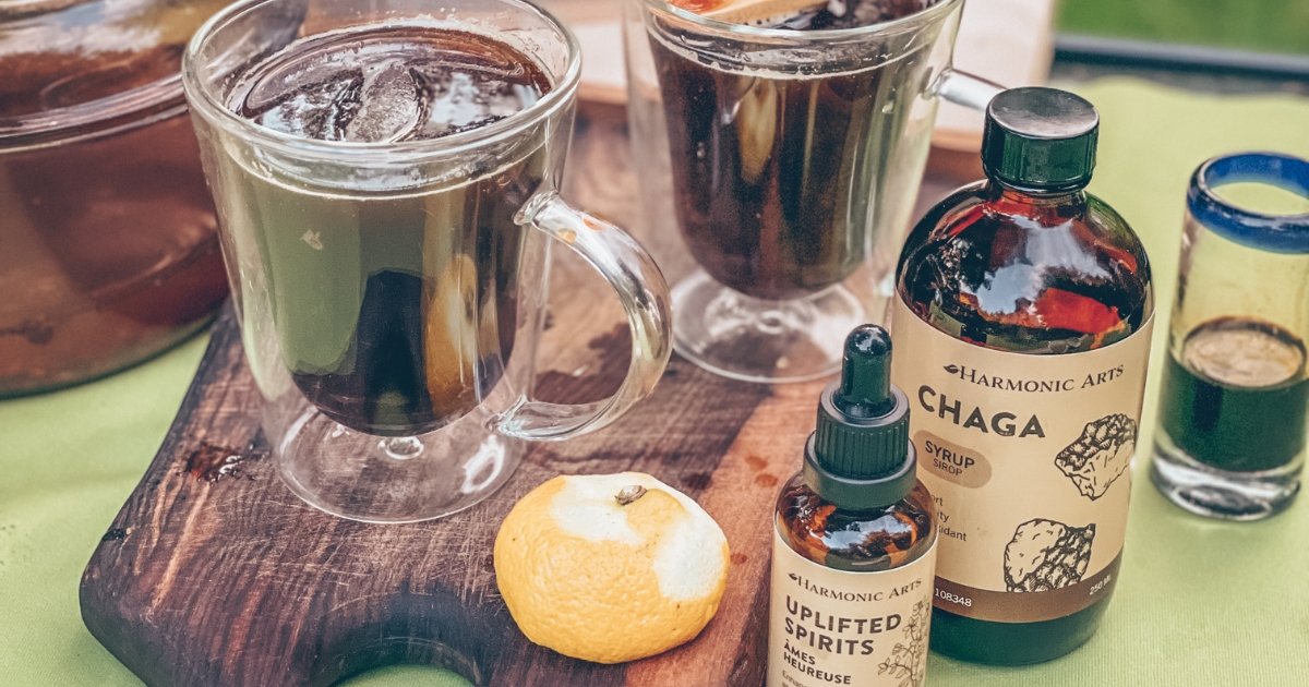 Uplifting Adaptogen Mocktail — Harmonic Arts