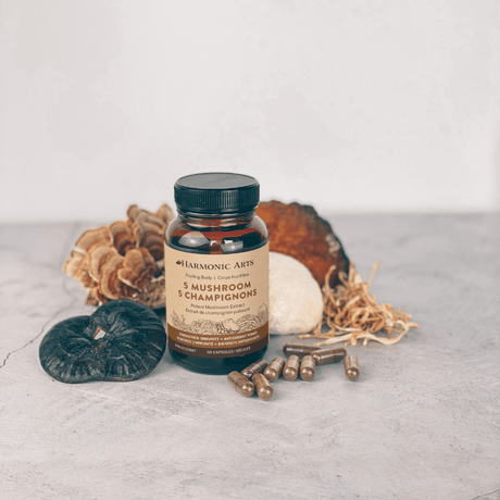 5 Mushroom Capsules - Harmonic Arts