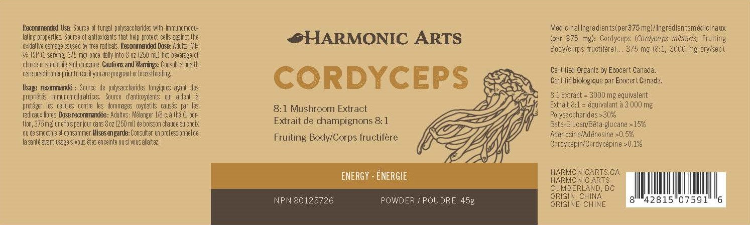 Cordyceps Concentrated Mushroom Powder