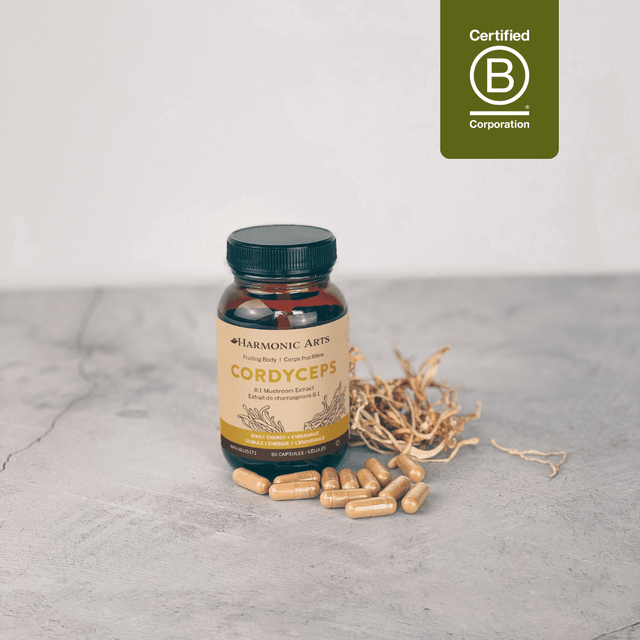 Cordyceps Mushroom Capsules - Harmonic Arts
