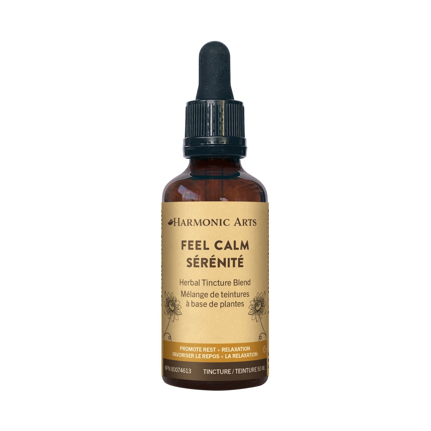 Feel Calm Herbal Tincture Blend - Cultivate Rest & Relaxation