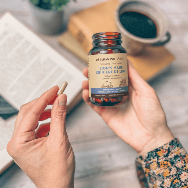 Lion's Mane Mushroom Capsules - Harmonic Arts
