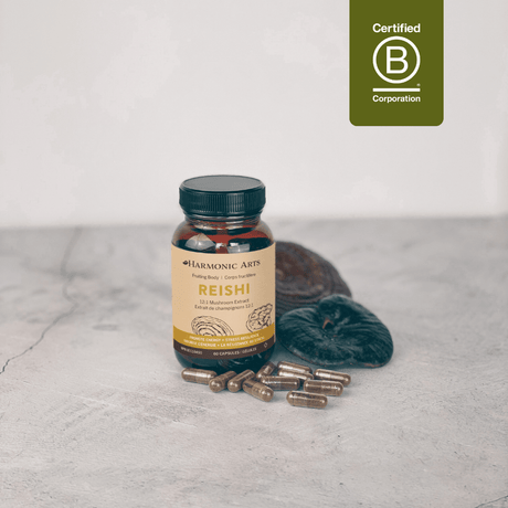 Reishi Mushroom Capsules - Harmonic Arts