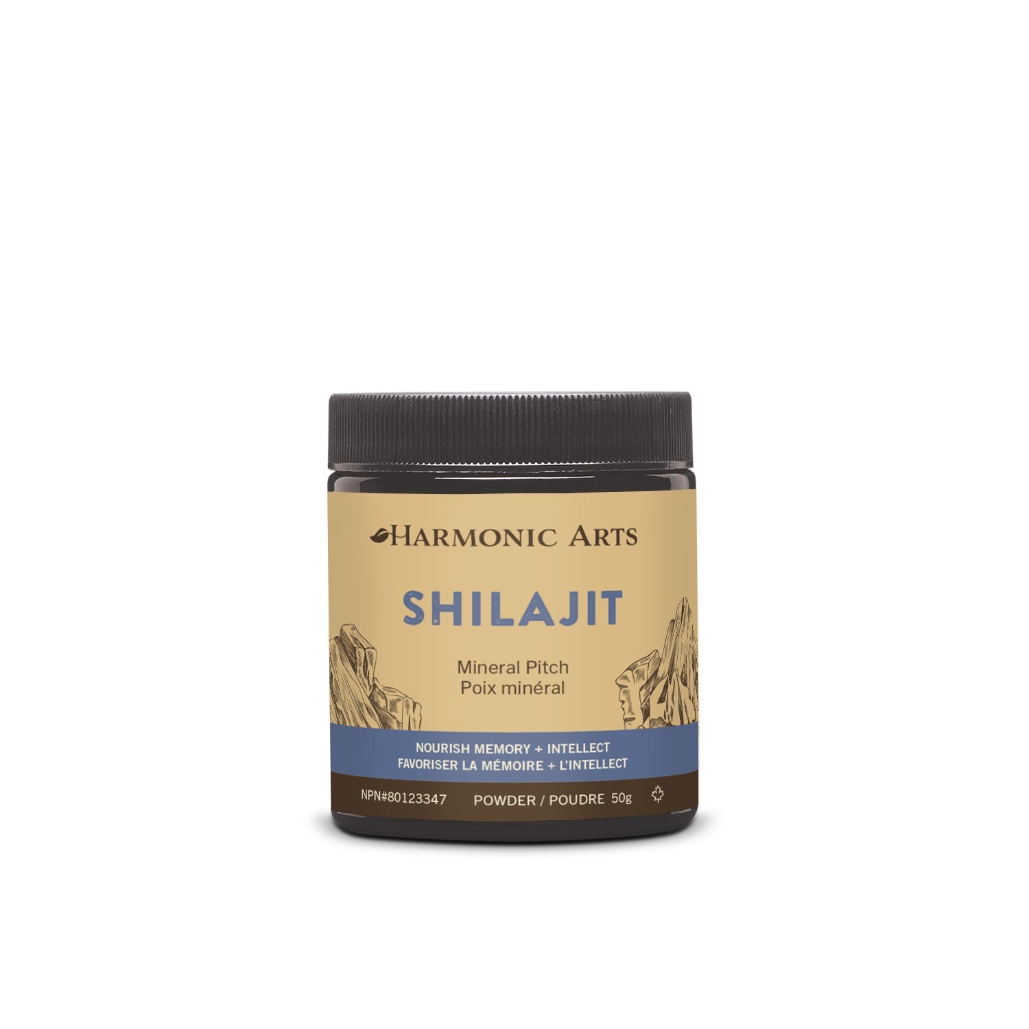 Shilajit Powder - Nourish Memory & Intellect – Harmonic Arts