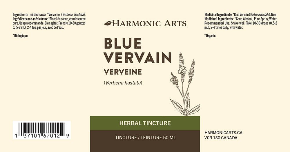 Blue Vervain Tincture - Harmonic Arts