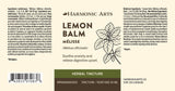 Lemon Balm Tincture - Harmonic Arts